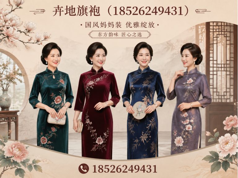 东丽区新中式旗袍展示图